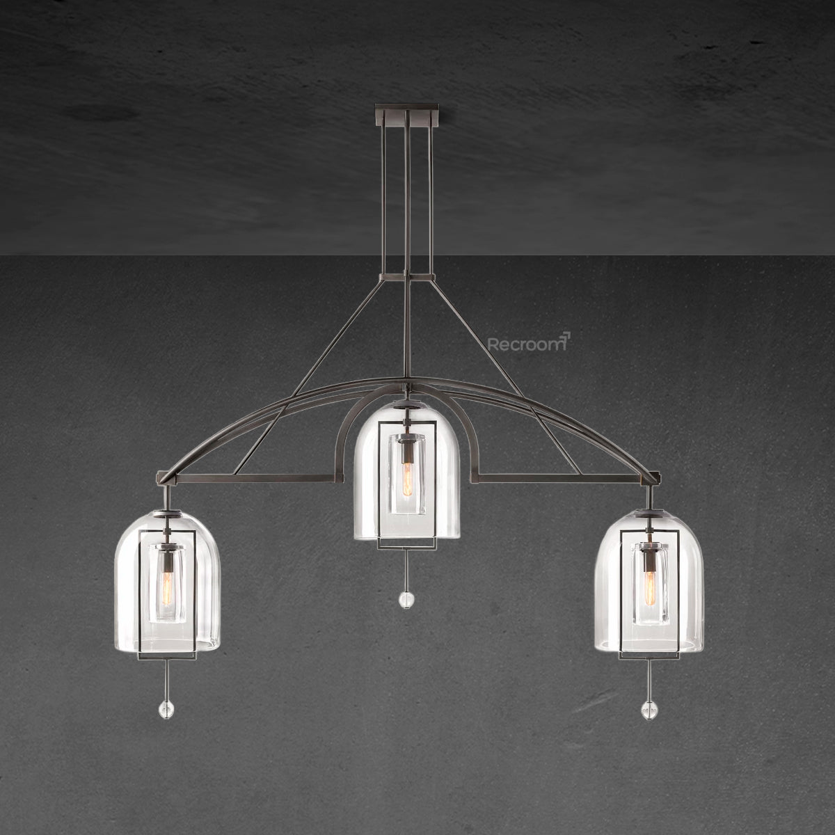 Fulcram Grand Linear Chandelier 61“ 73” 85“ - Zonesus