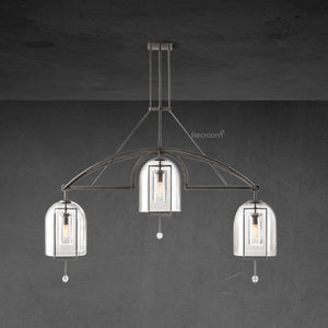 Fulcram Grand Linear Chandelier 61“ 73” 85“ - Zonesus