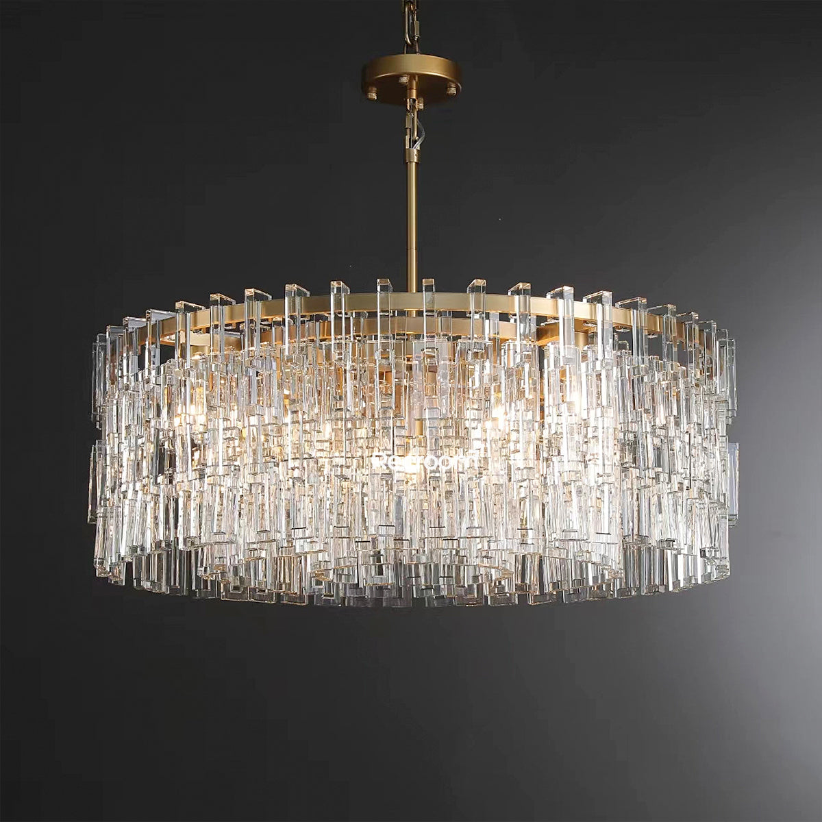 Marige Round Chandelier 36" - Zonesus