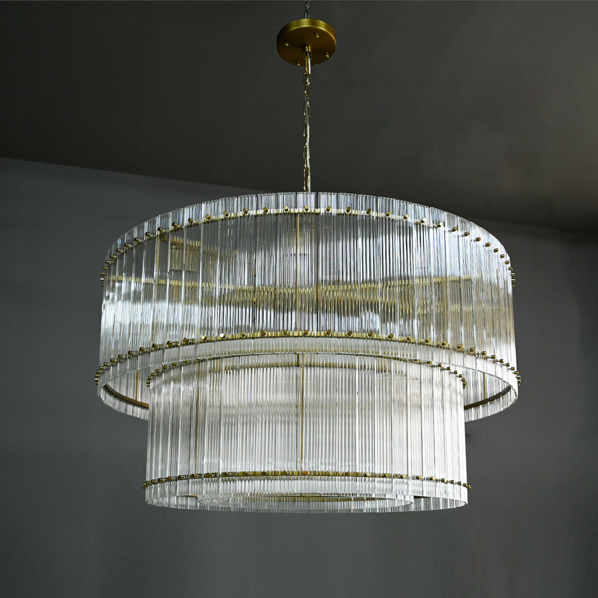 San Marcon Round Chandelier 22" 37" 48" 60" - Zonesus