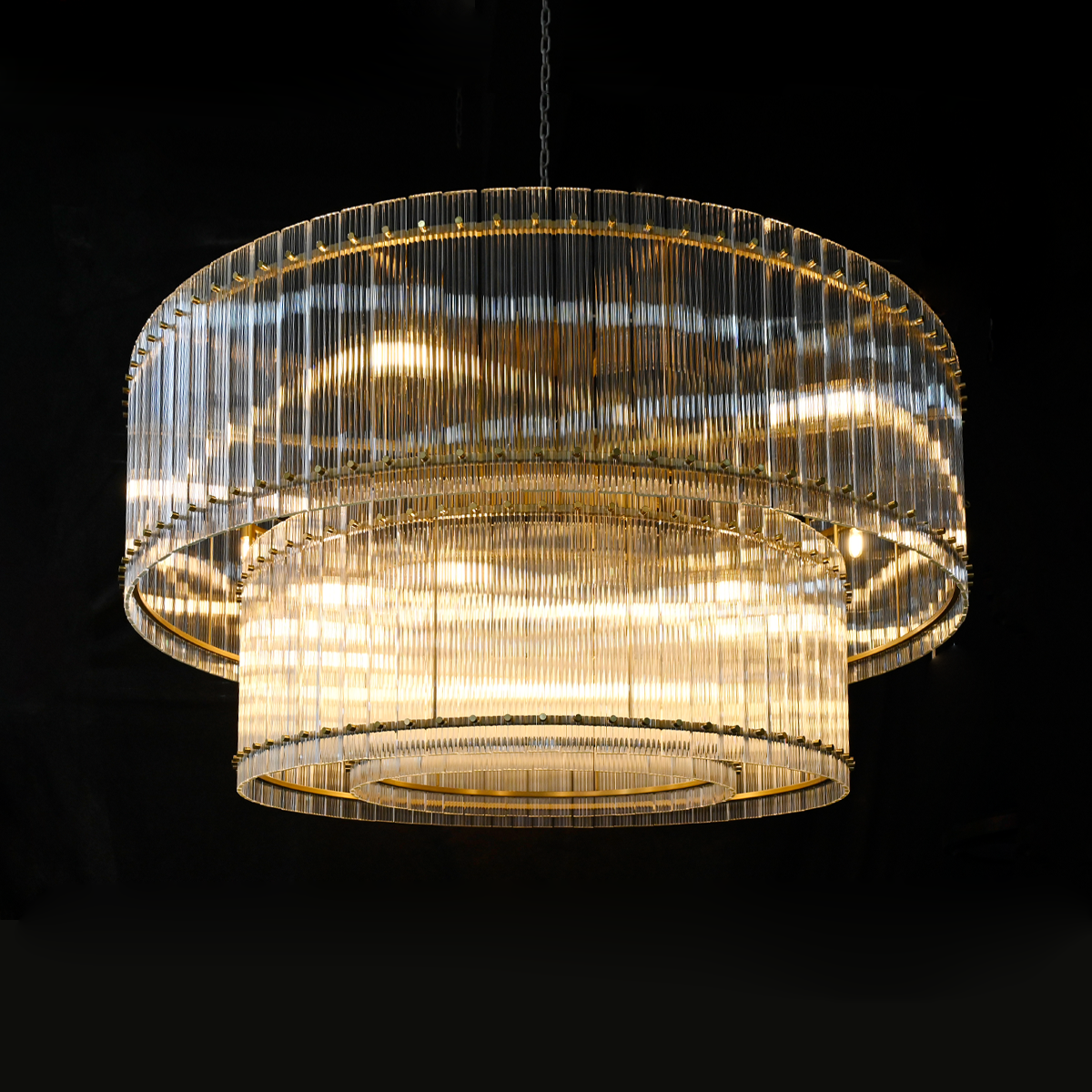 San Marcon Round Chandelier 22" 37" 48" 60" - Zonesus