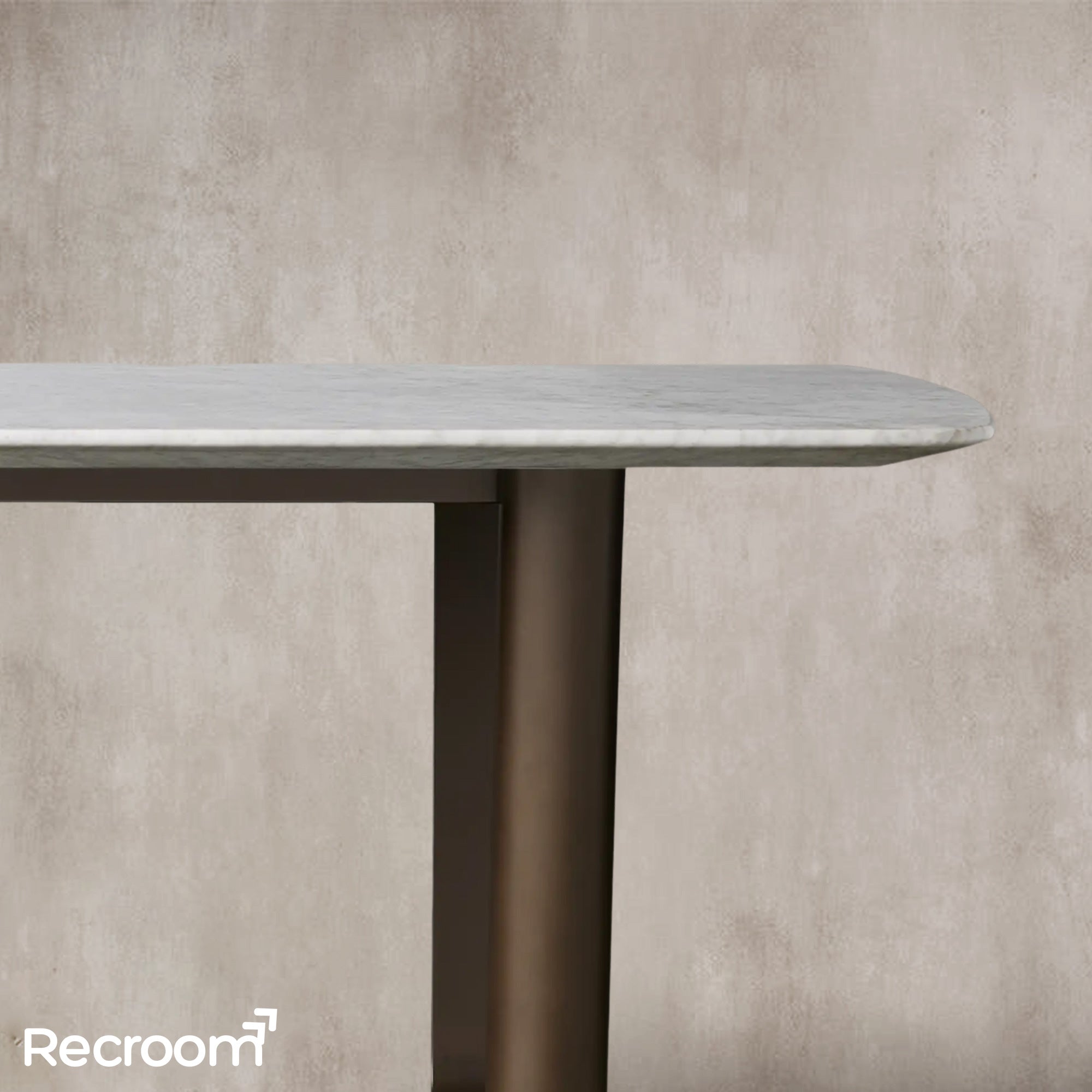 San Germani Stone Dining Table with Rennes Base - Zonesus