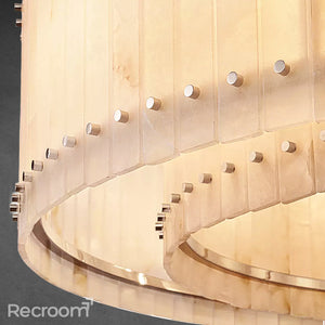 San Marconer Alabaster Round Chandelier 60‘’ - Zonesus