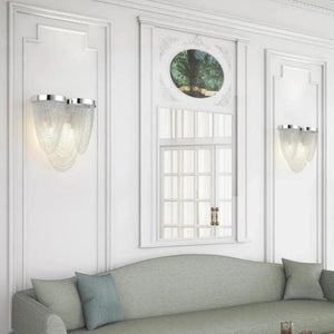 Aluminum Chain Tassel Wall Sconce - Zonesus