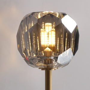 Boulew Crystal Glass Grand Sconce 6" - Zonesus