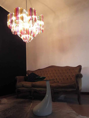 Murano Chandelier – 200 prisms – Multicolored - Zonesus