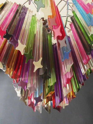 Murano Chandelier – 200 prisms – Multicolored - Zonesus