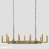 Thaddeus Linear Chandelier 54" 72" - Zonesus