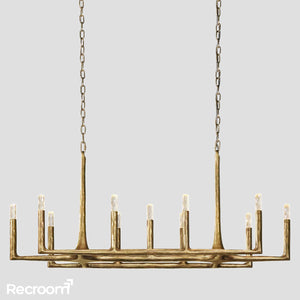 Thaddeus Linear Chandelier 54" 72" - Zonesus