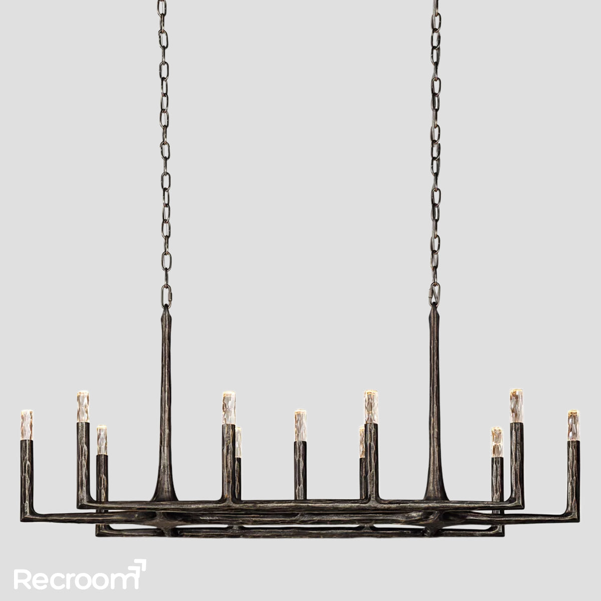 Thaddeus Linear Chandelier 54" 72" - Zonesus