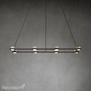 Eclitant Rectangular Chandelier 54" - Zonesus