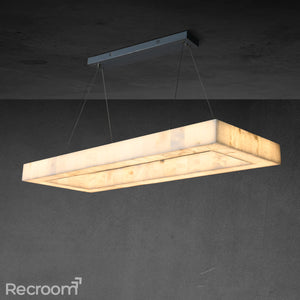 Rivager Rectangular Chandelier 54" - Zonesus