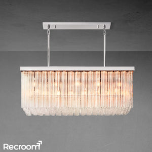 Cielloie Rectangular Chandelier 54” - Zonesus