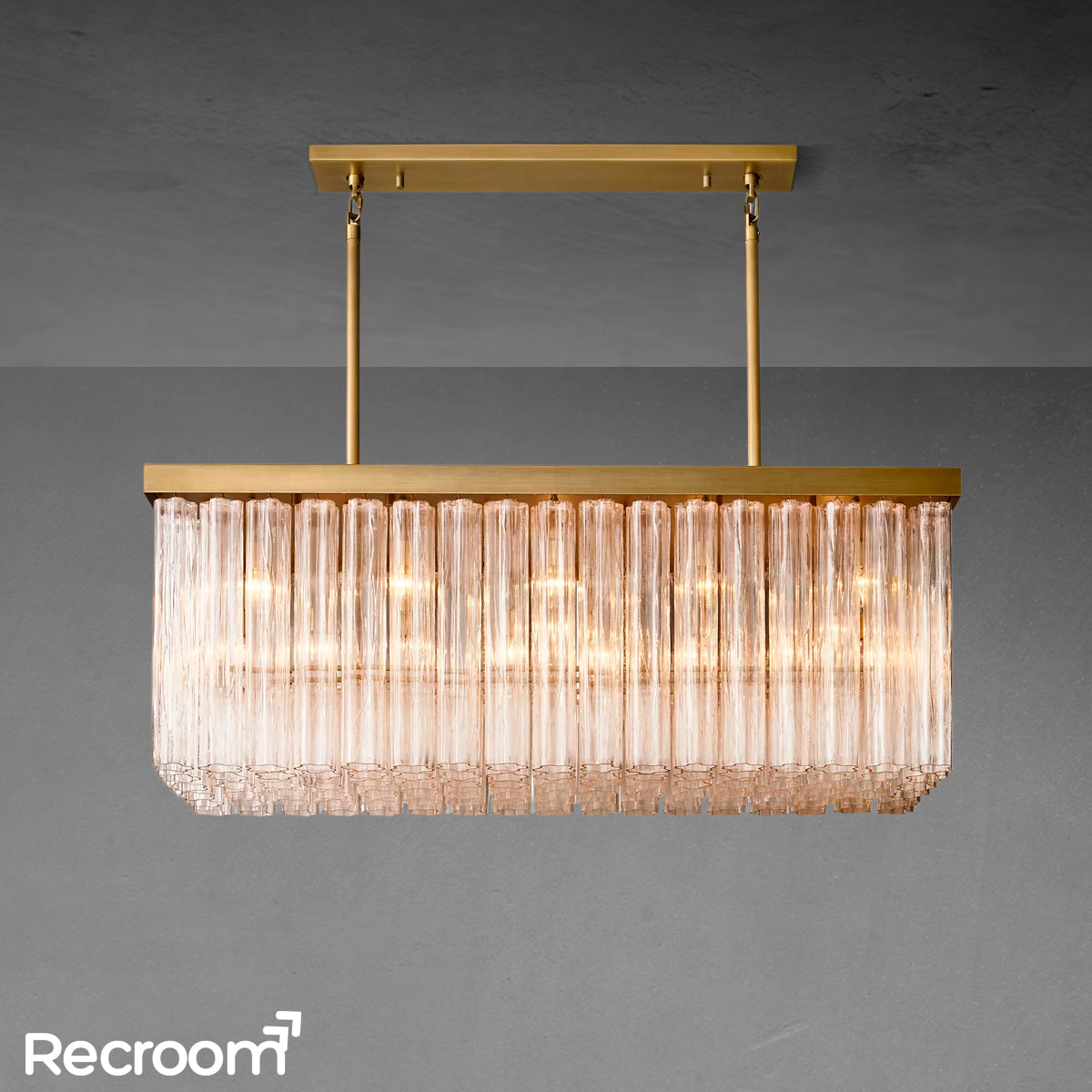Cielloie Rectangular Chandelier 54” - Zonesus