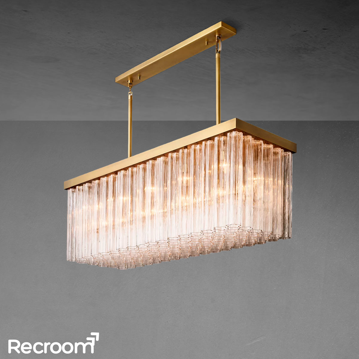 Cielloie Rectangular Chandelier 54” - Zonesus