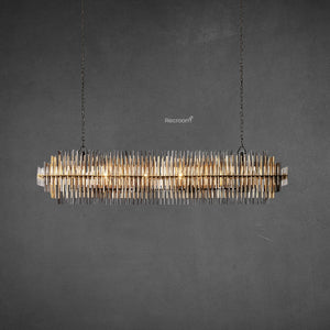 Emily Rectangular Chandelier 54" - Zonesus