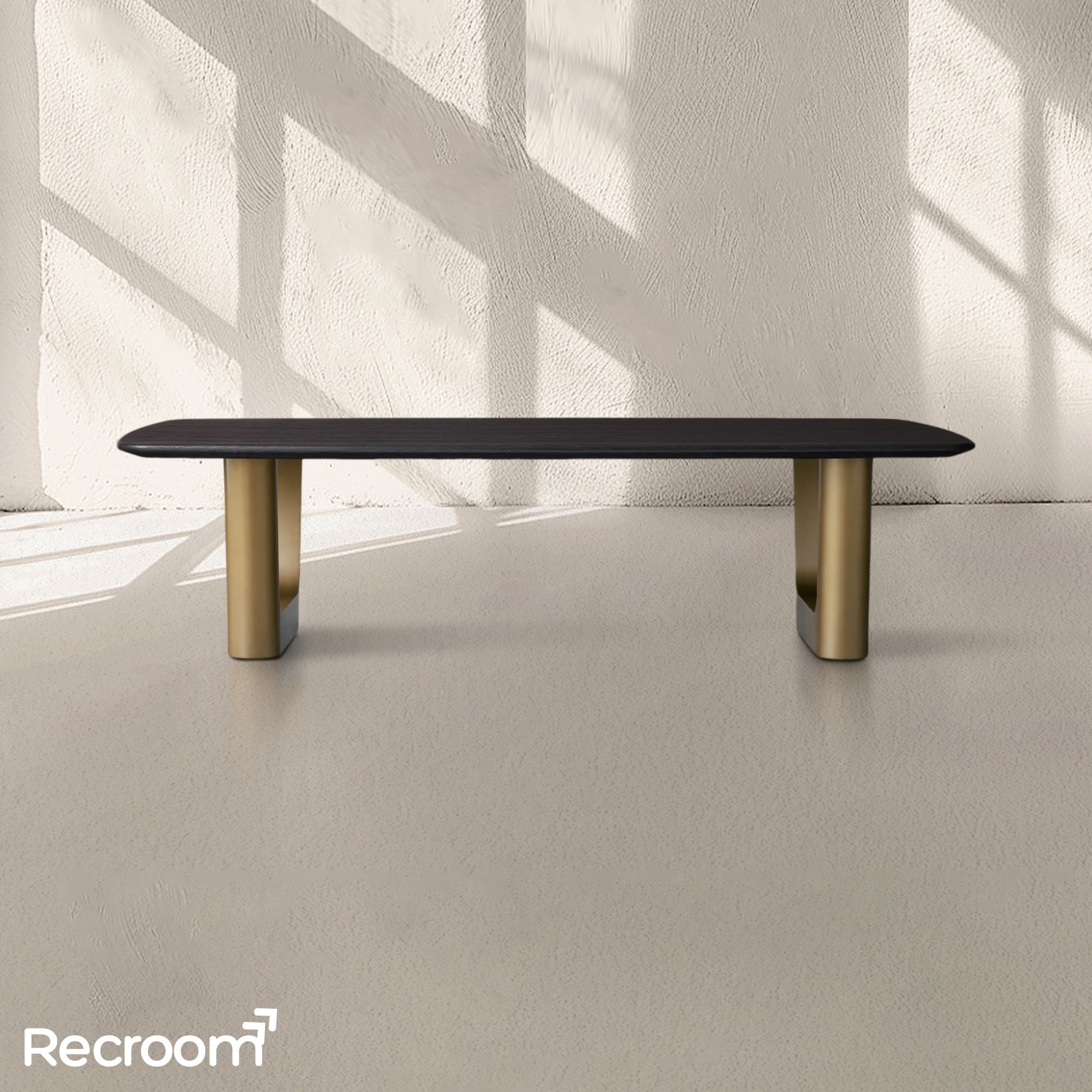 San Germani Wood Coffee Table with Rennes Base - Zonesus