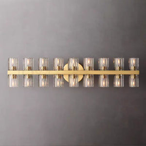 Arcachonest Crystal Wall Sconce 20"W - Zonesus