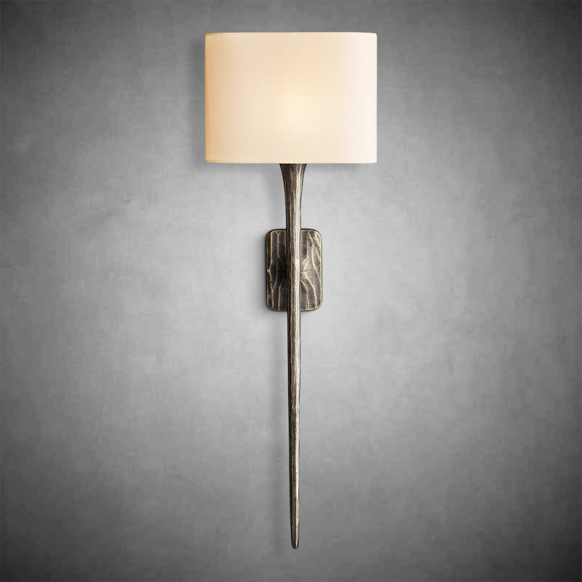 Thaddeus Grand Shaded Sconce 12" - Zonesus