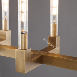 Cannel Linear Chandelier 55" - Zonesus