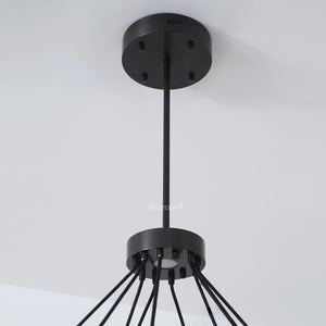 Eclitant Two-Tier Round Chandelier 60" - Zonesus
