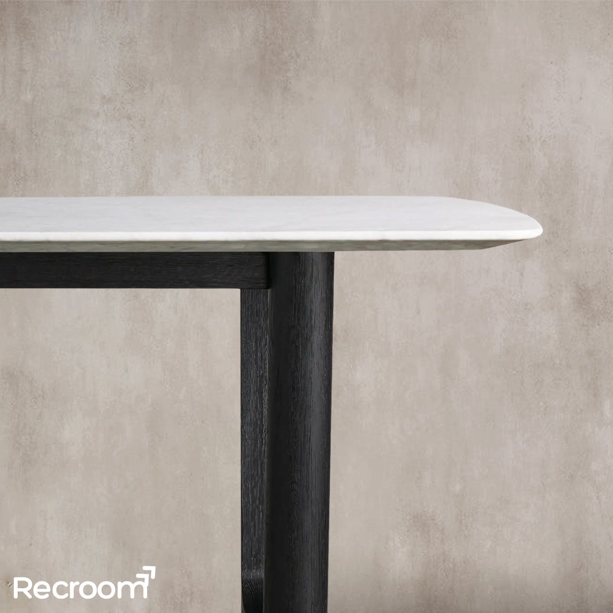 San Germani Stone Dining Table with Rennes Base - Zonesus