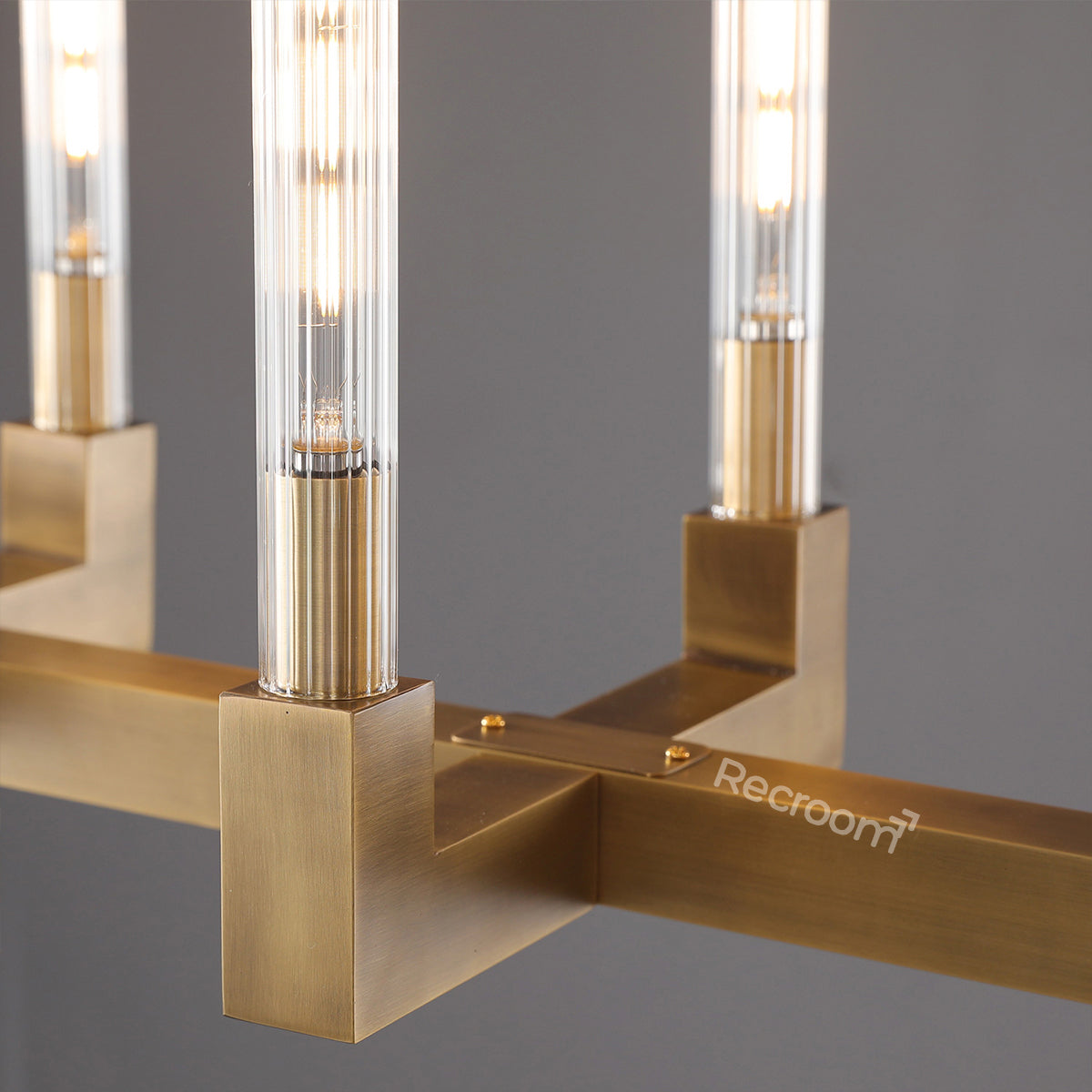 Cannel Linear Chandelier 67" - Zonesus