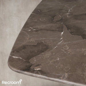 San Germani Stone Dining Table with Dauphine Base - Zonesus
