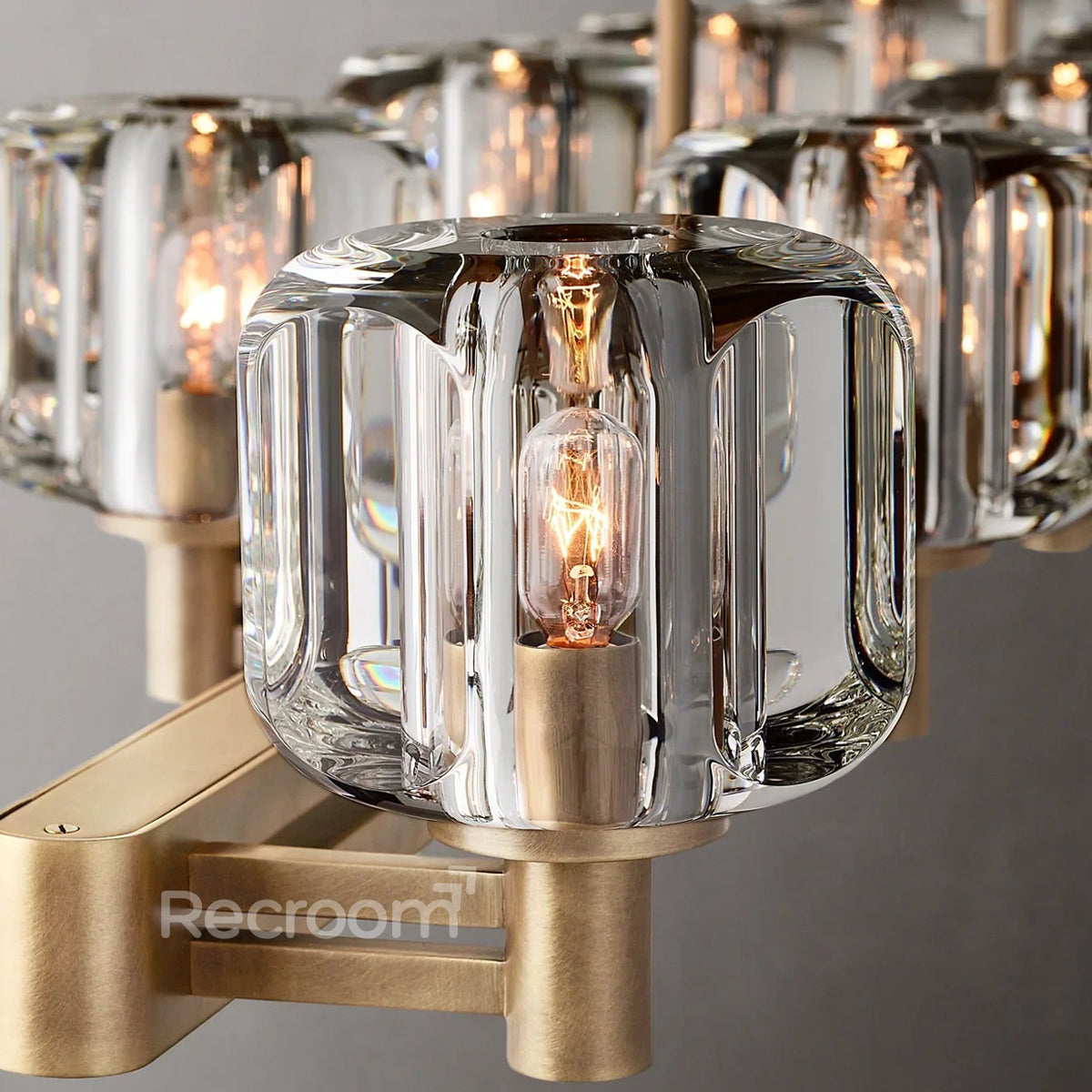 Demarat Double Linear Chandelier 72" - Zonesus