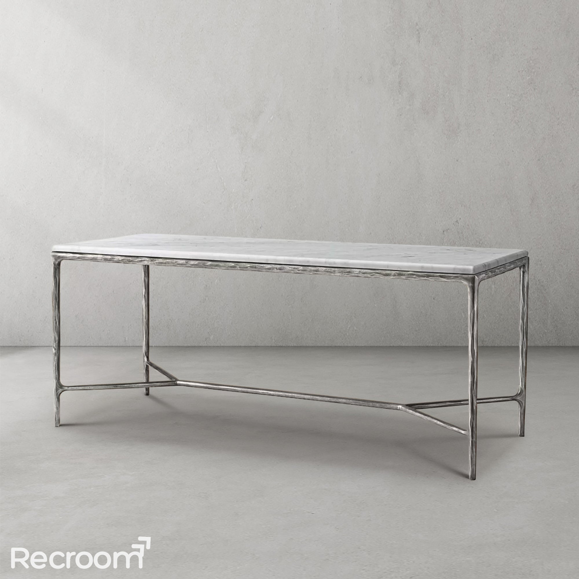 Thaddeo Marble And Grass Desk - Zonesus