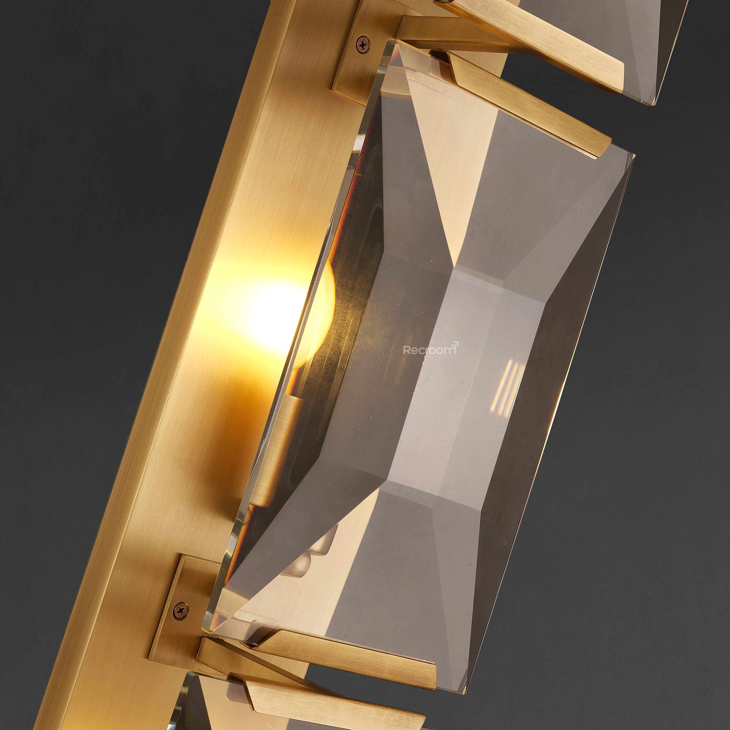 Harllow Crystal Triple Wall Sconce 6“ - Zonesus