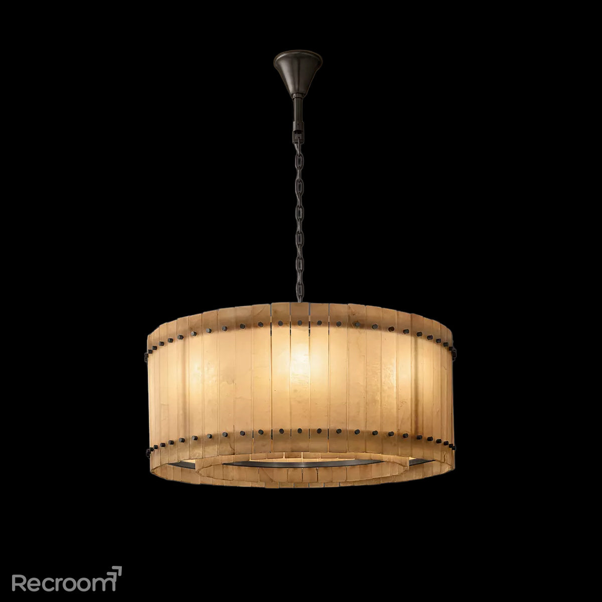 San Marconer Alabaster Round Chandelier 37‘’ - Zonesus