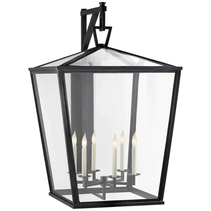 Darlana Outdoor Grande Bracket Lantern 39"H - Zonesus