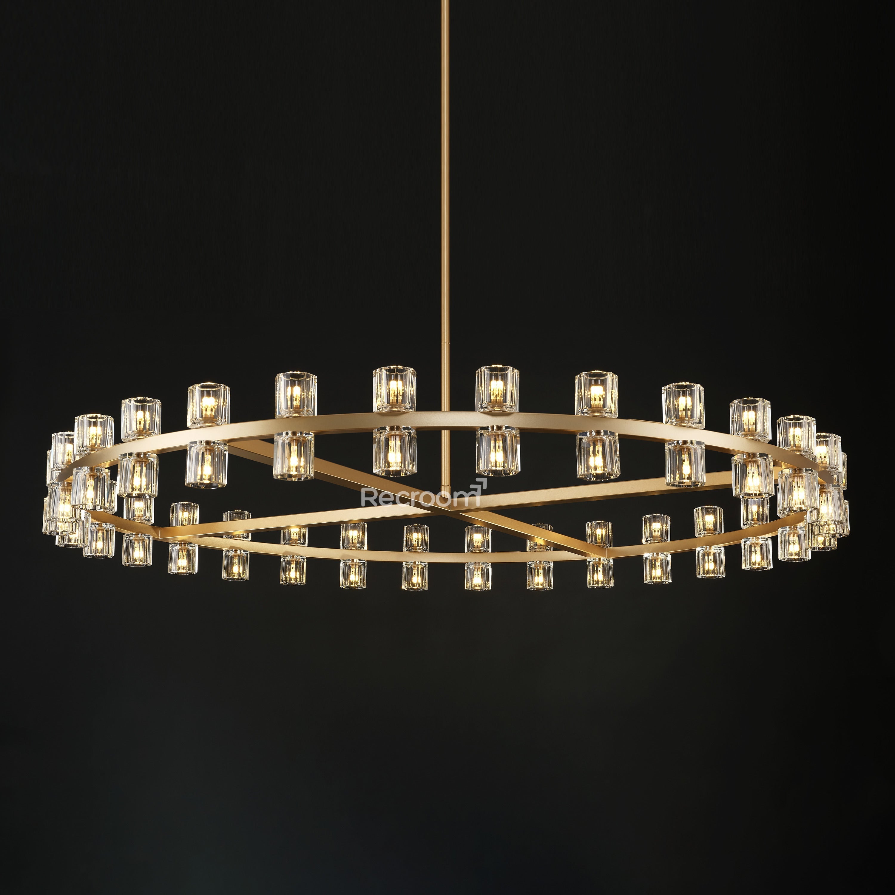 Arcachonest Round Chandelier 60" - Zonesus