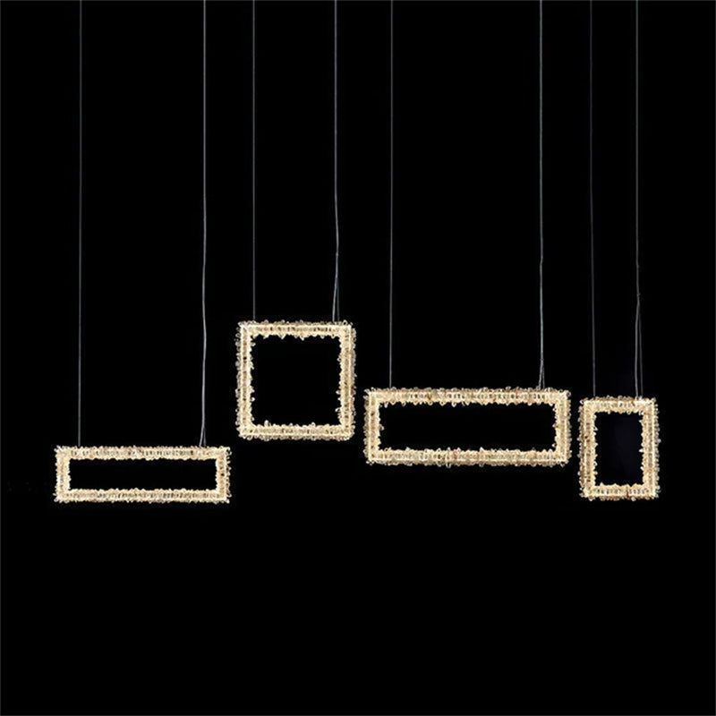 Cervine Echo Rock Crystal Chandelier - Zonesus