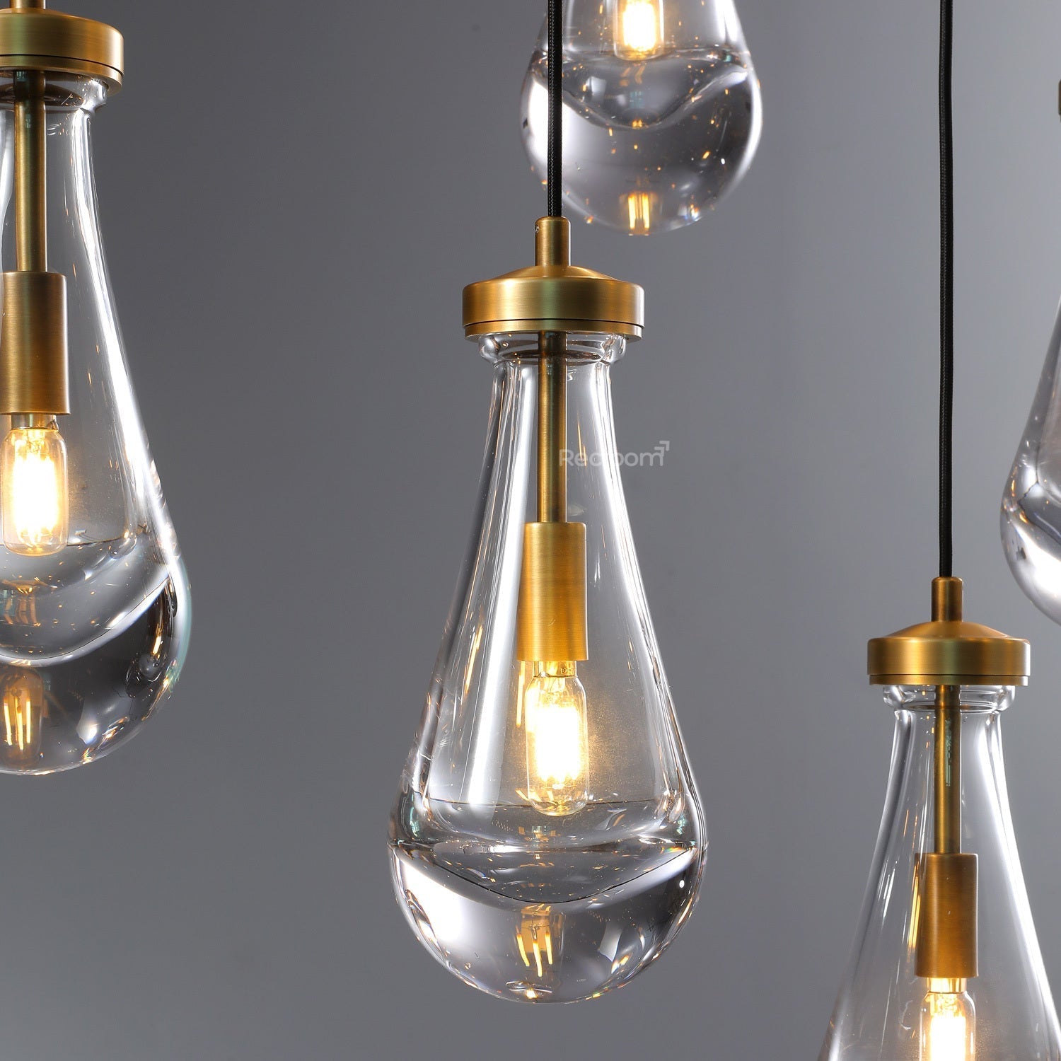 Raindrop Linear Chandelier 72" - Zonesus