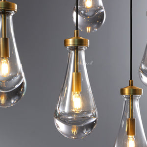 Raindrop Linear Chandelier 72" - Zonesus