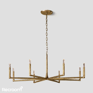 Thaddeus Round Chandelier 36" 48" 60" 72" - Zonesus