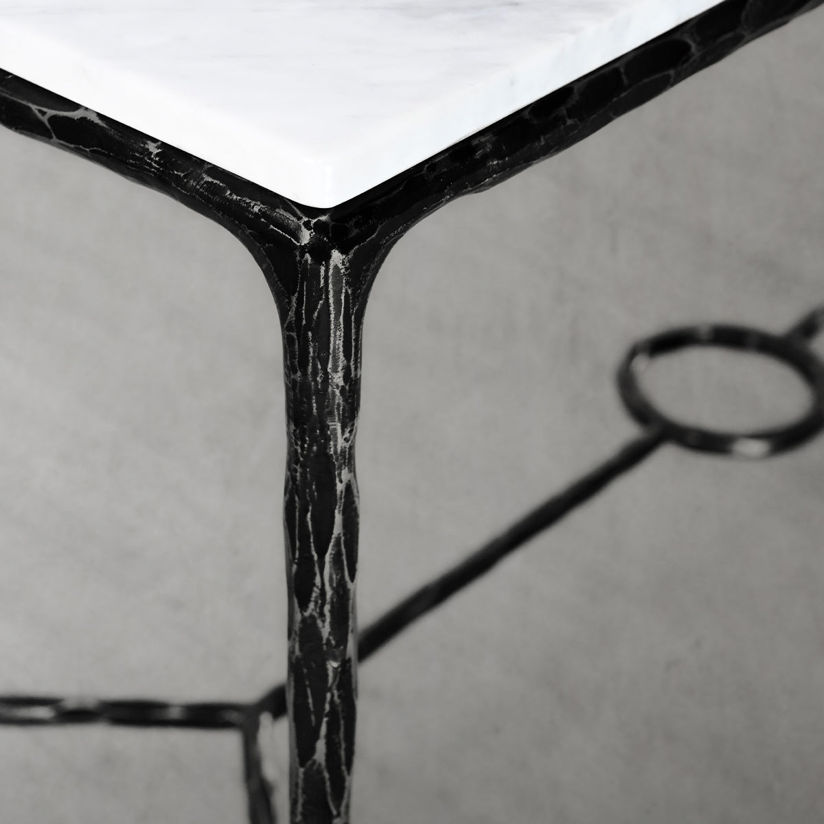 Thaddeo Rectangle Marble Desk - Zonesus