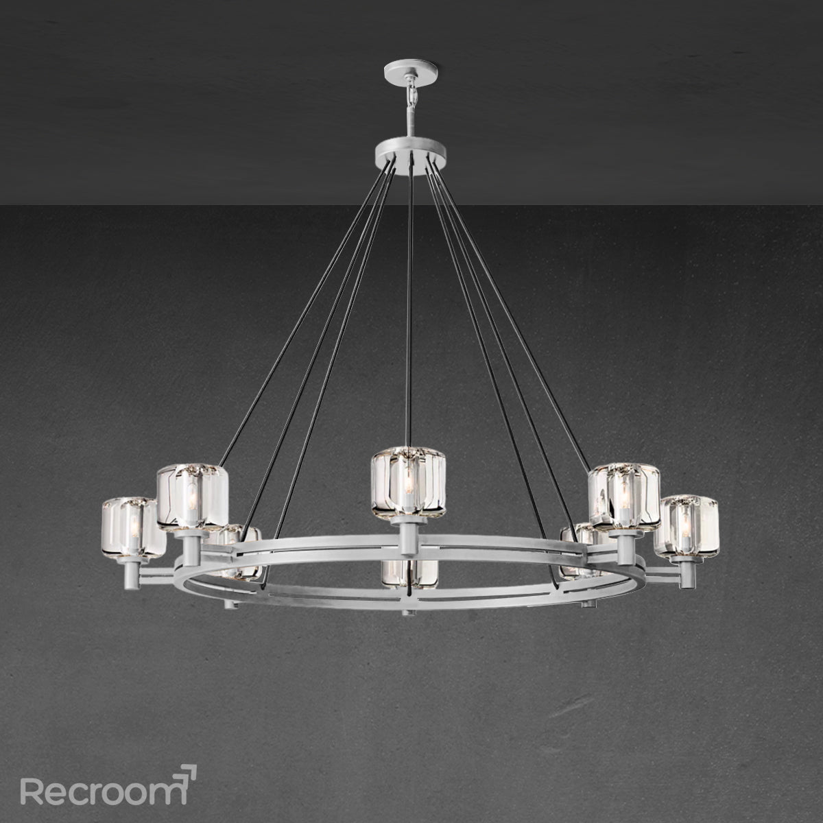Demarat Round Chandelier 60" - Zonesus