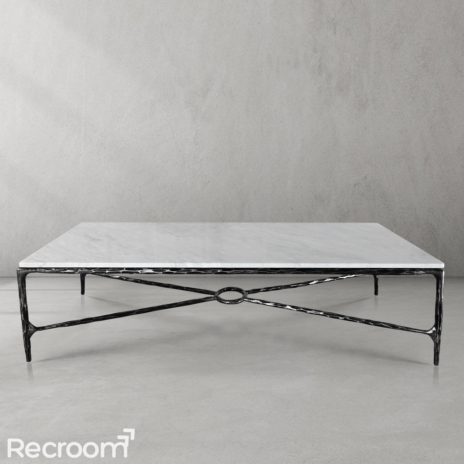 Thaddeo Rectangle Marble Coffee Table - Zonesus