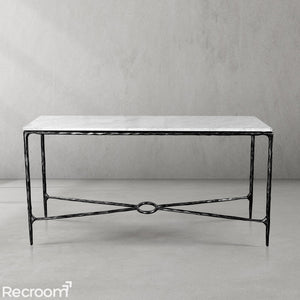 Thaddeo Rectangle Marble Console 60" 72" - Zonesus