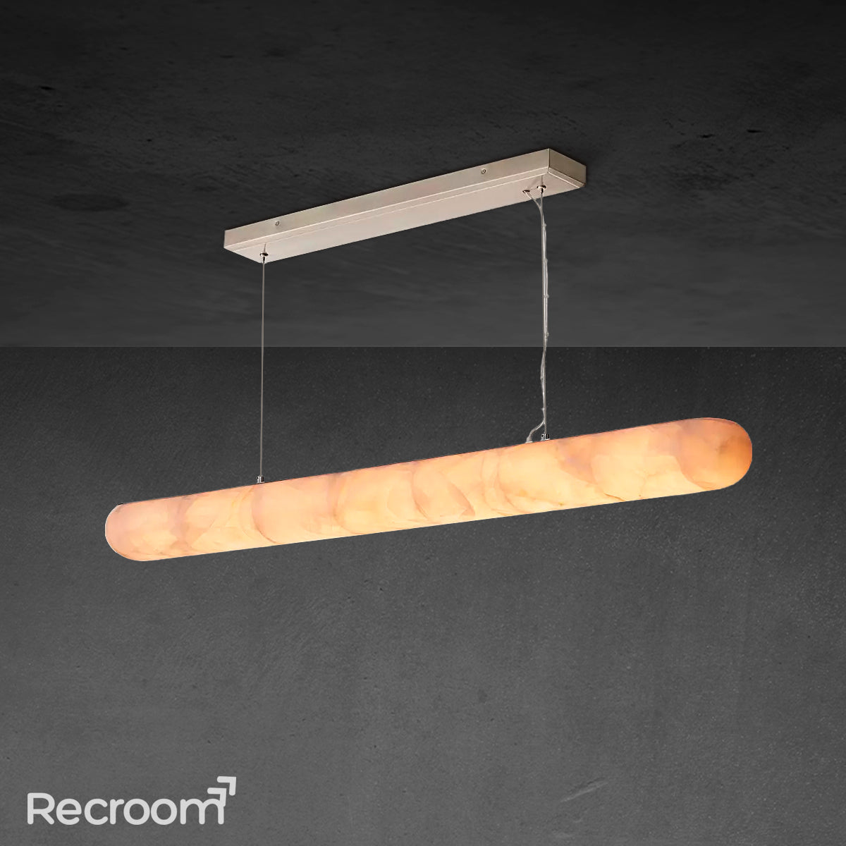 Rivager Lisse Linear Chandelier 60" - Zonesus