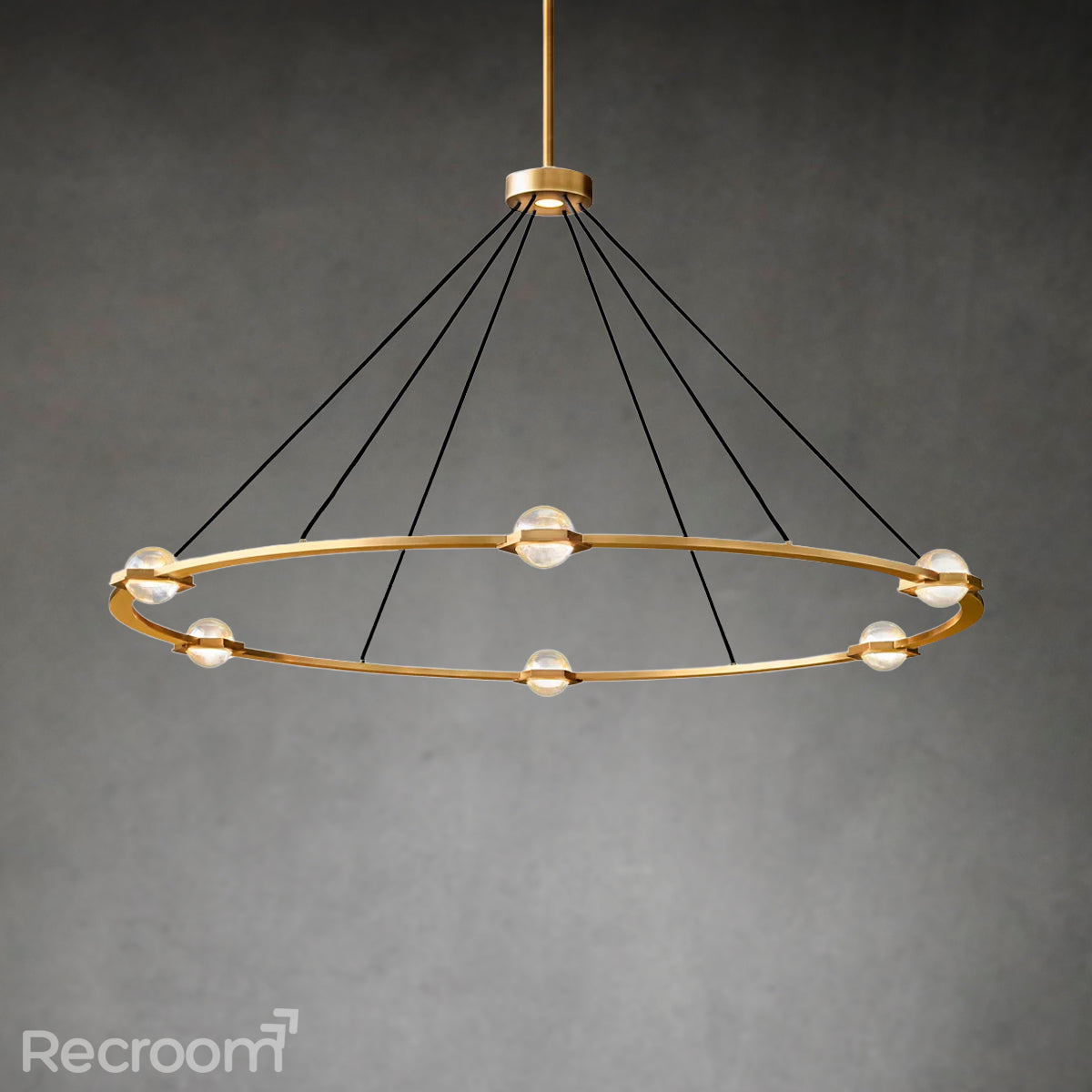 Eclitant Round Chandelier 60" - Zonesus