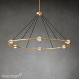 Eclitant Round Chandelier 60" - Zonesus