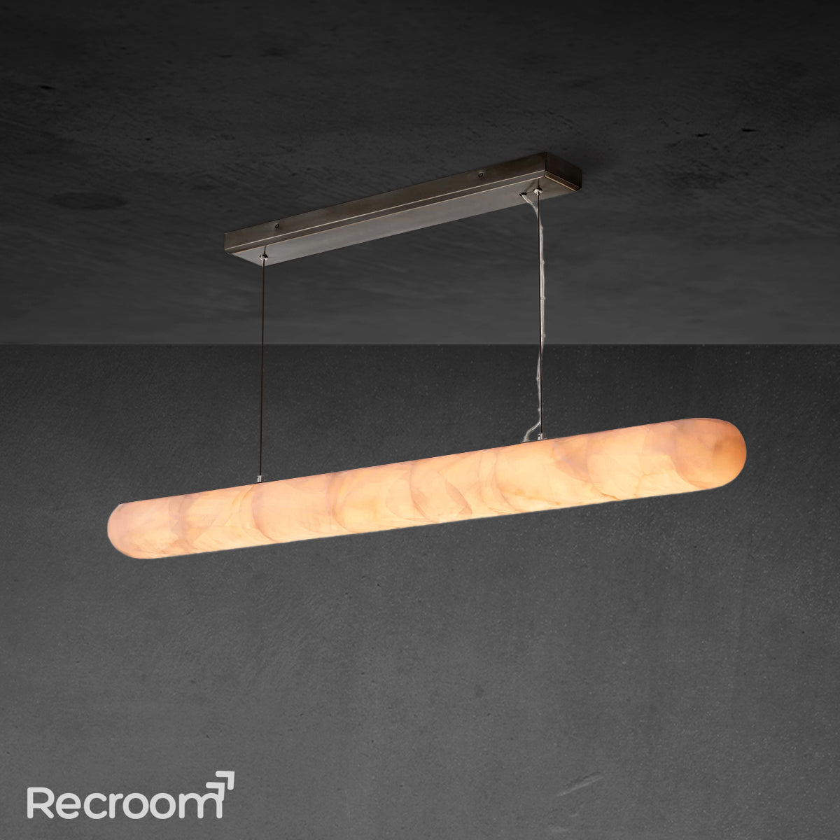Rivager Lisse Linear Chandelier 60" - Zonesus