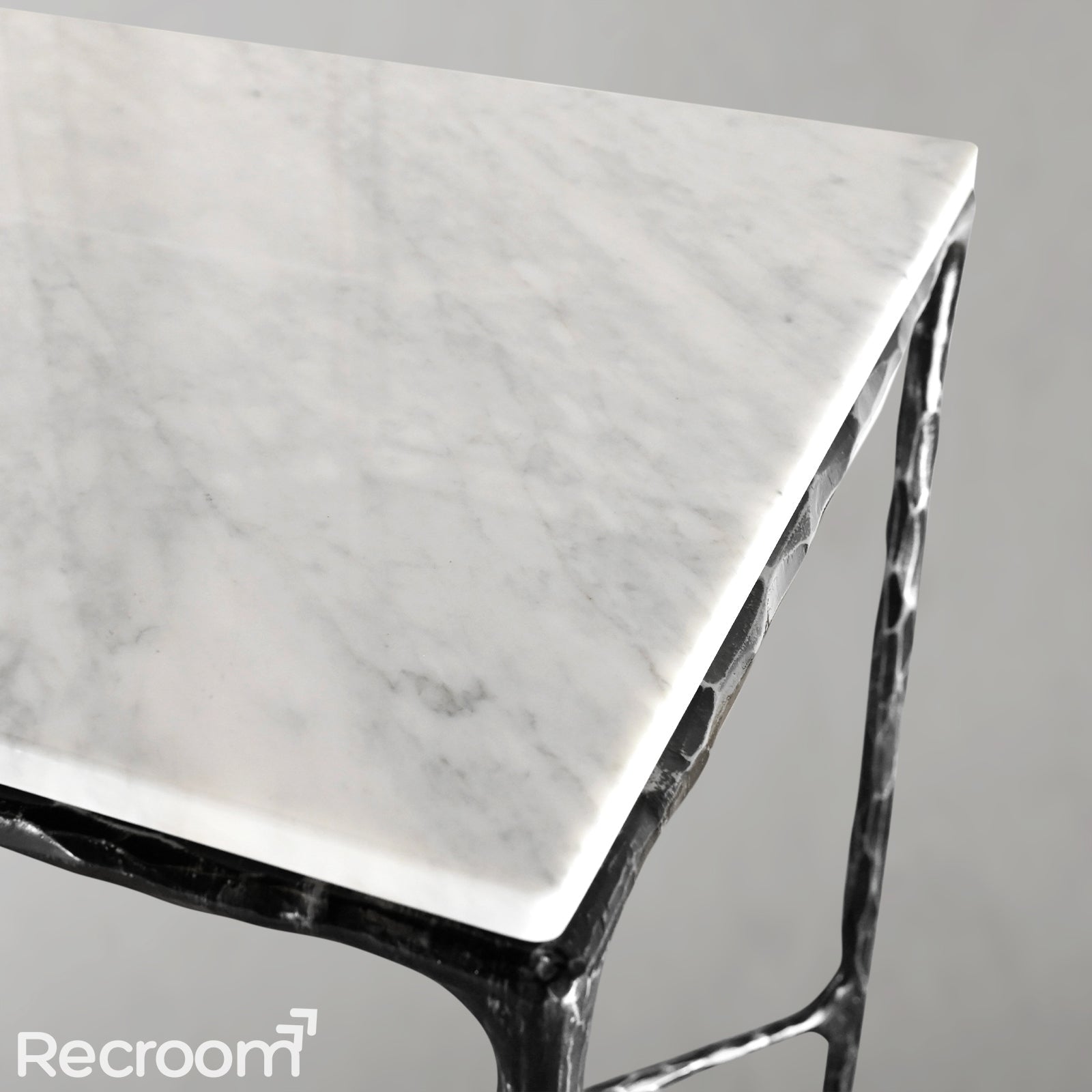 Thaddeo Rectangle Marble Desk - Zonesus