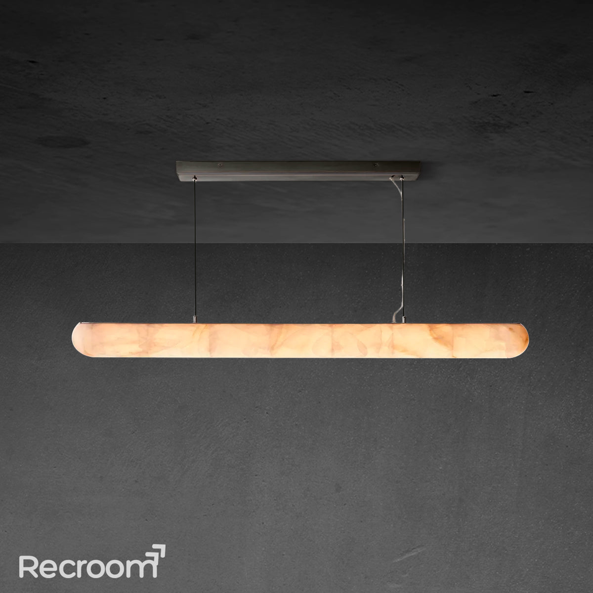 Rivager Lisse Linear Chandelier 60" - Zonesus