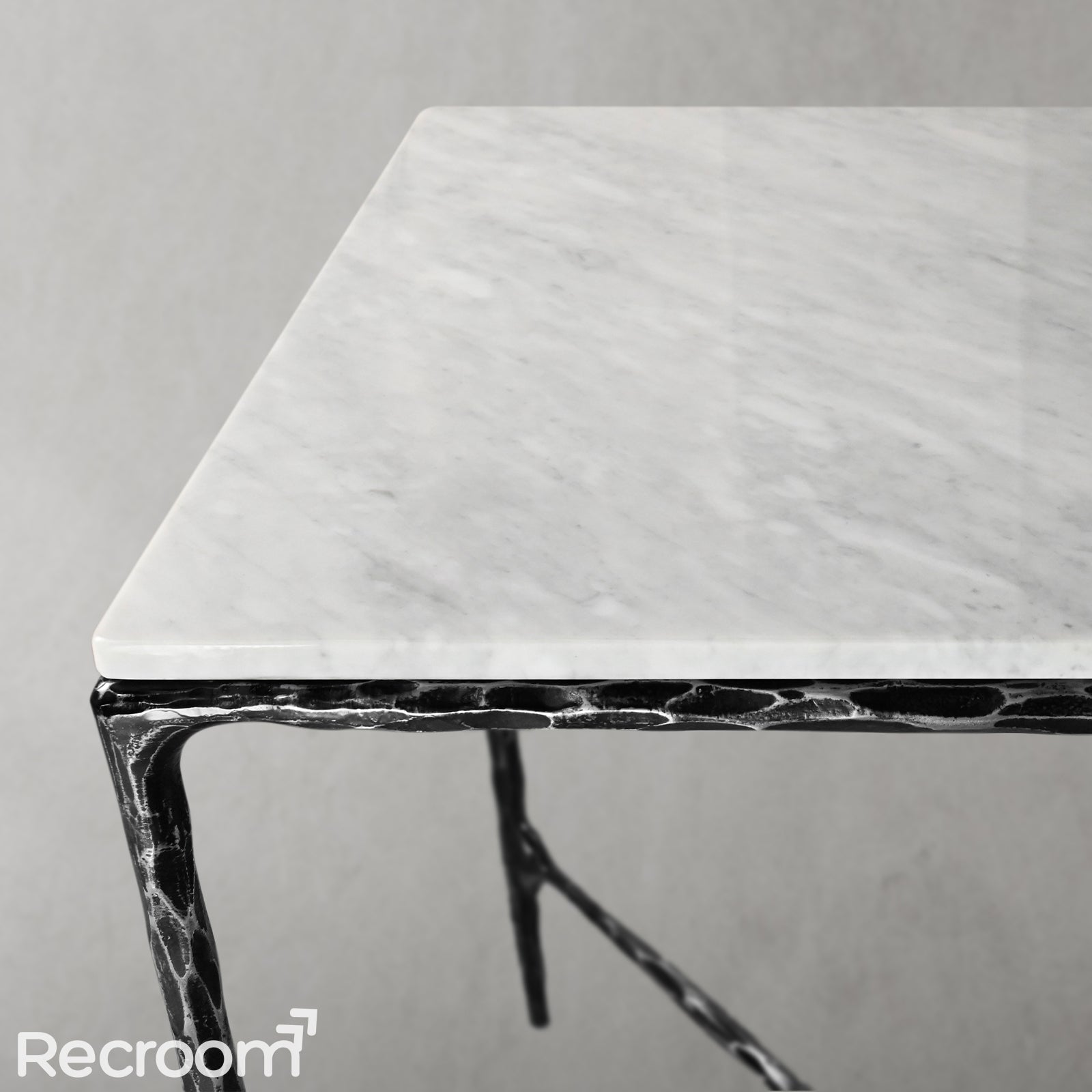 Thaddeo Rectangle Marble Coffee Table - Zonesus