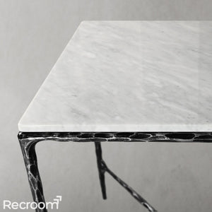 Thaddeo Rectangle Marble Coffee Table - Zonesus